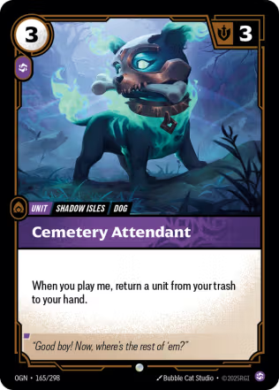 Cemetery Attendant - Origins (OGN) Armchair Generals