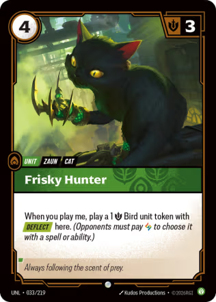Frisky Hunter - Unleashed (UNL) Armchair Generals