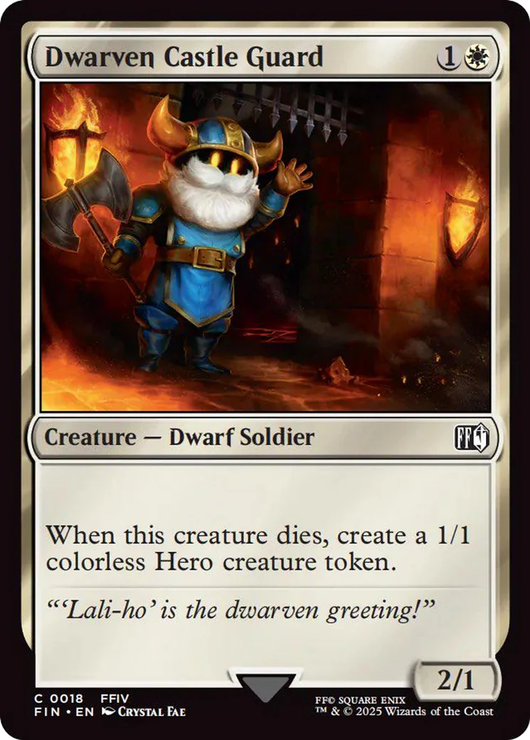 Dwarven Castle Guard Magic The Gathering