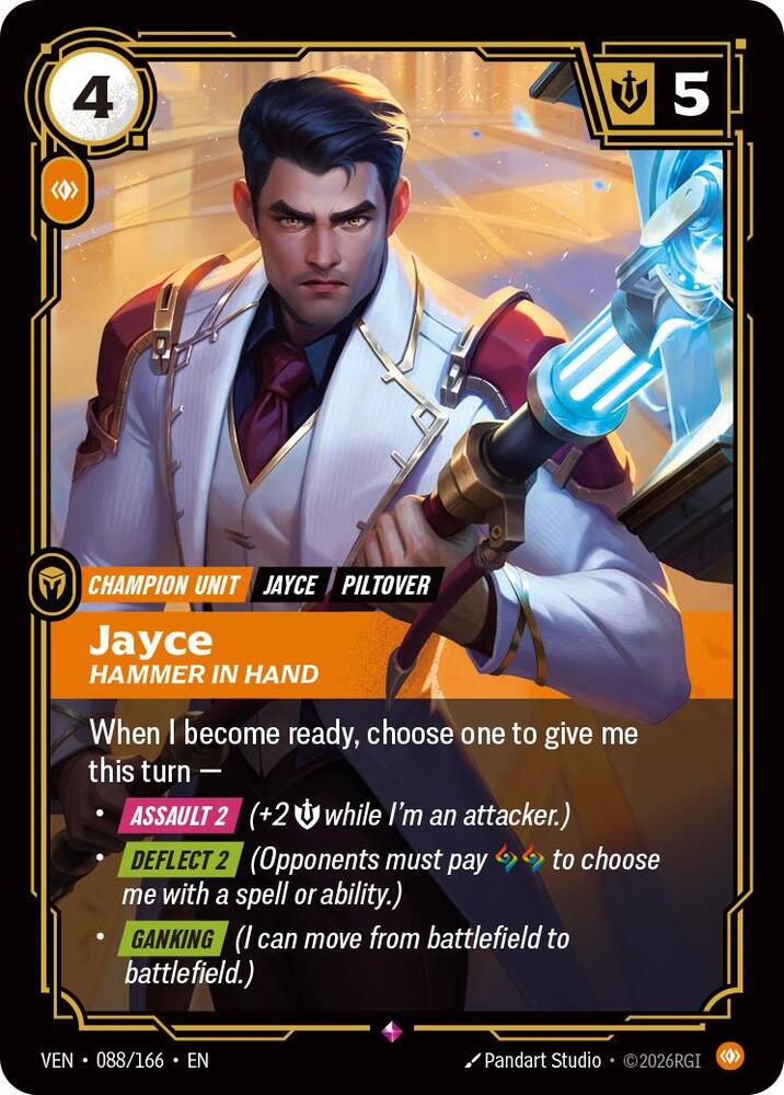 Jayce, Hammer in Hand - Vendetta (VEN) Armchair Generals