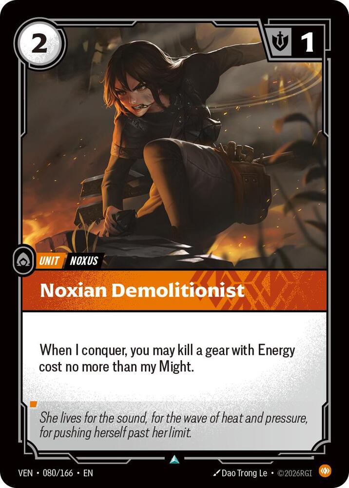 Noxian Demolitionist - Vendetta (VEN) Armchair Generals
