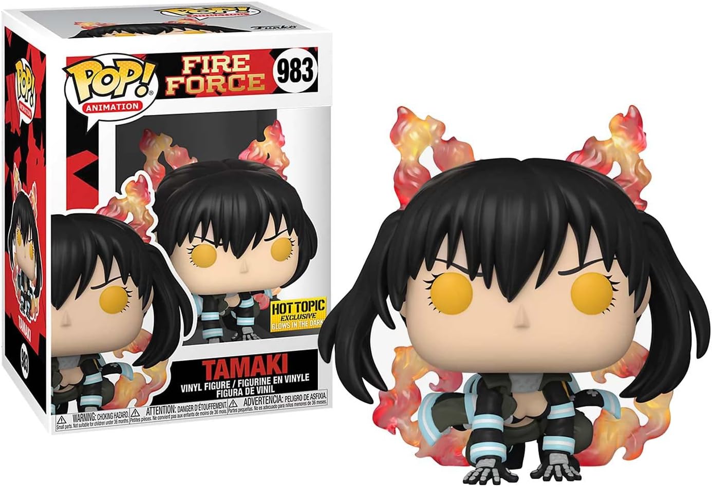 Funko Fire Force Tamaki pop #983 Hot Topic Exclusive