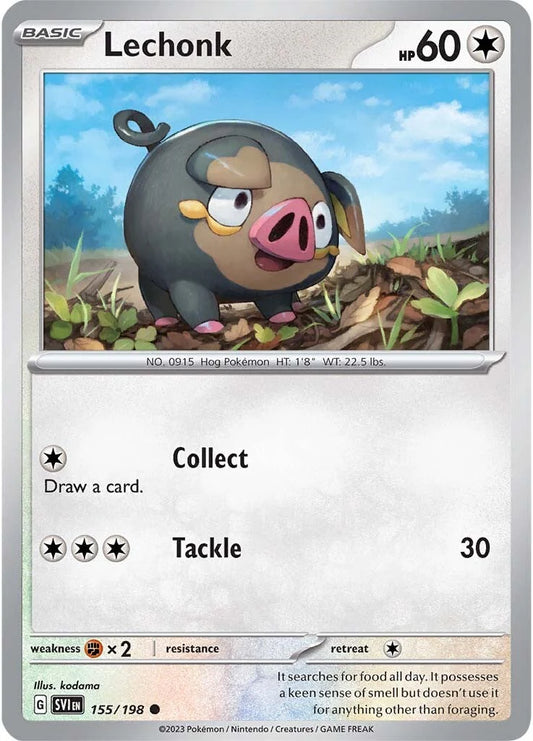 Lechonk (155/198) [Scarlet & Violet: Base Set] Pokemon