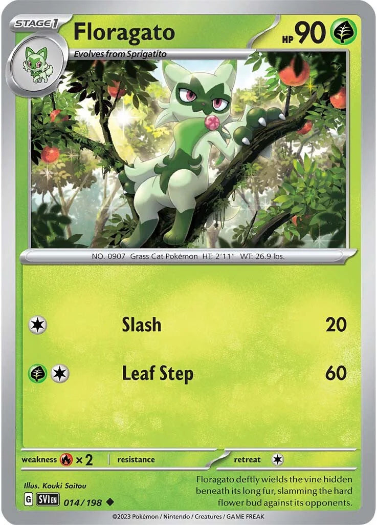 Floragato (014/198) [Scarlet & Violet: Base Set] Pokemon