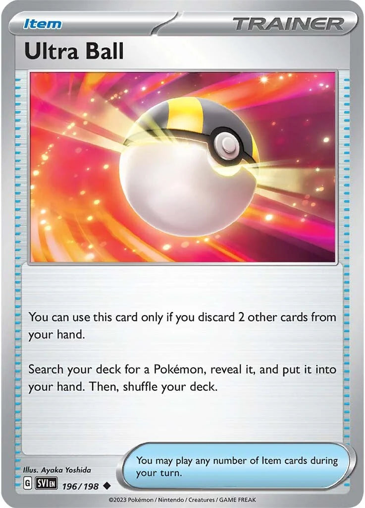 Ultra Ball (196/198) [Scarlet & Violet: Base Set] Pokemon