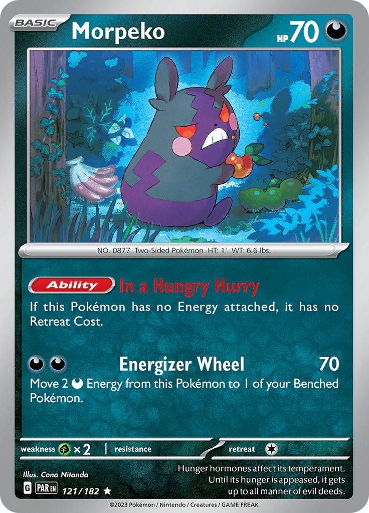 Morpeko (121/182) [Scarlet & Violet: Paradox Rift] Pokemon