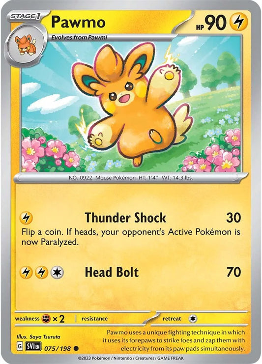 Pawmo (075/198) [Scarlet & Violet: Base Set] Pokemon