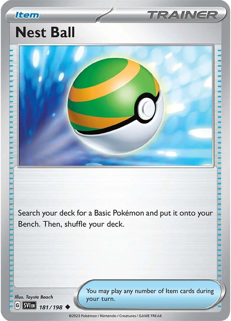 Nest Ball (181/198) [Scarlet & Violet: Base Set] Pokemon