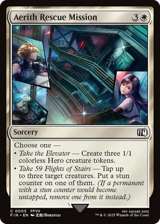 Aerith Rescue Mission Magic The Gathering