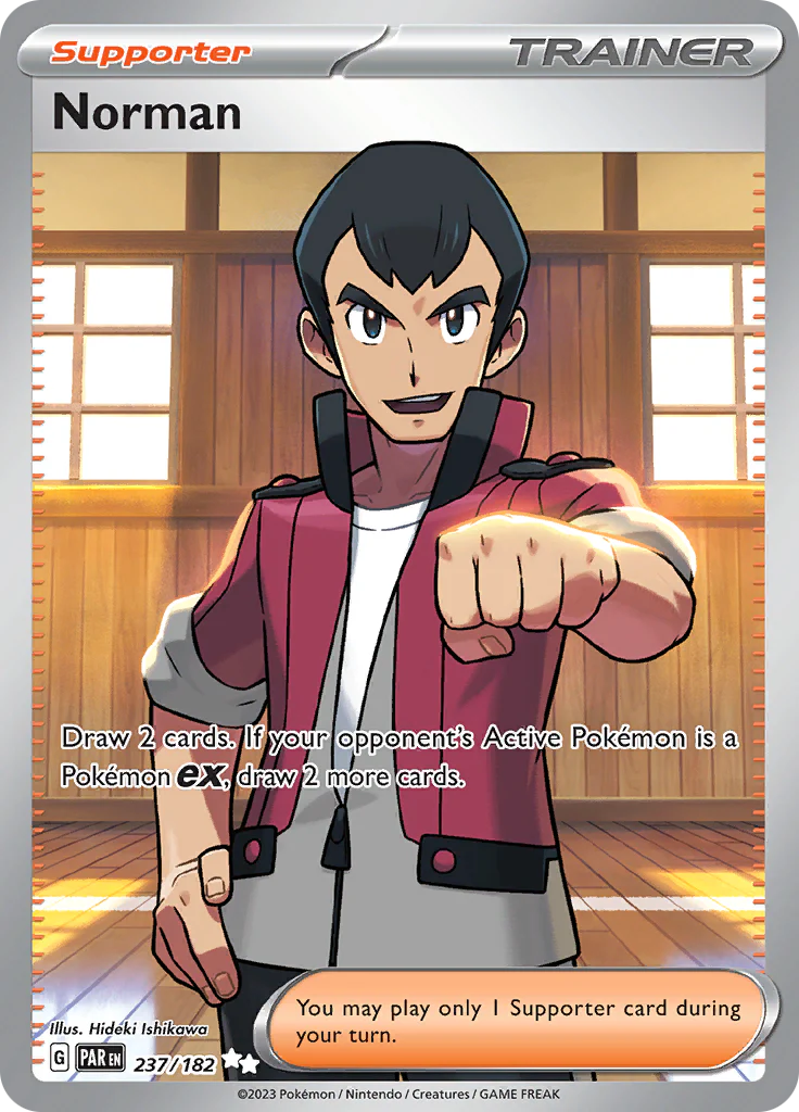 Norman (237/182) [Scarlet & Violet: Paradox Rift] Pokemon