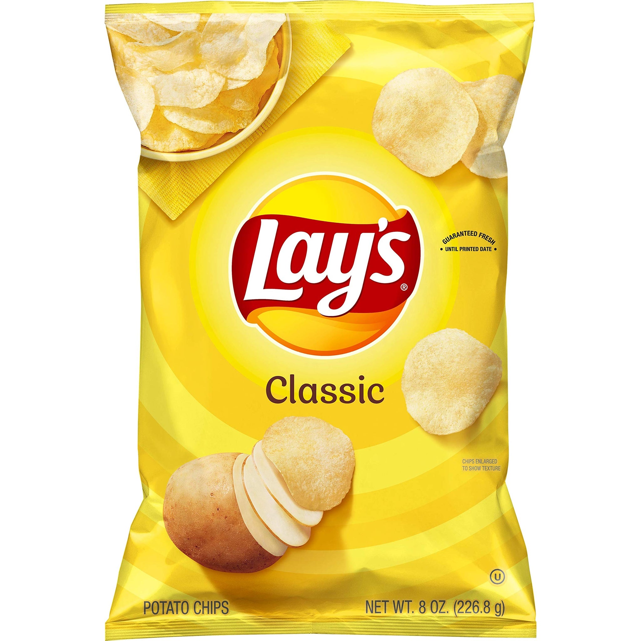 LAYS CHIPS SALTED - BIG 120G