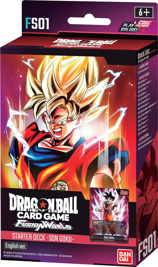 Dragon Ball Super CG Fusion World Starter Deck FS01 Starter Deck Armchair Generals