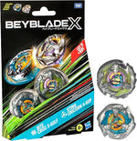 Beyblade X Bite Croc N Sting Unicorn Top Dual Pack Armchair Generals