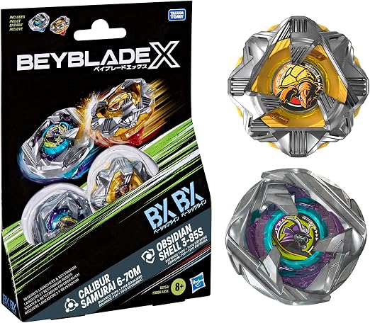 Beyblade BBX Calibur Samurak / Obsidian Shell Armchair Generals