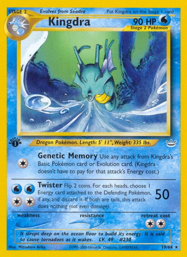 Kingdra - Neo Revelation (N3) Armchair Generals