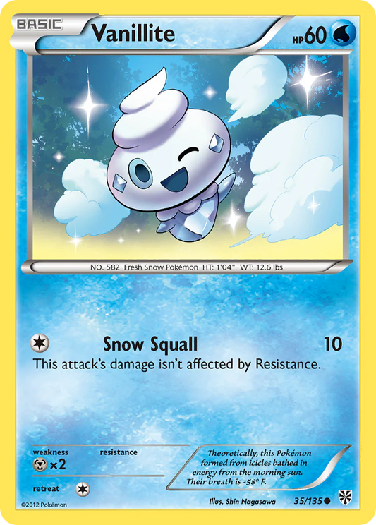 Vanillite (35/135) [Black & White: Plasma Storm] Magic The Gathering