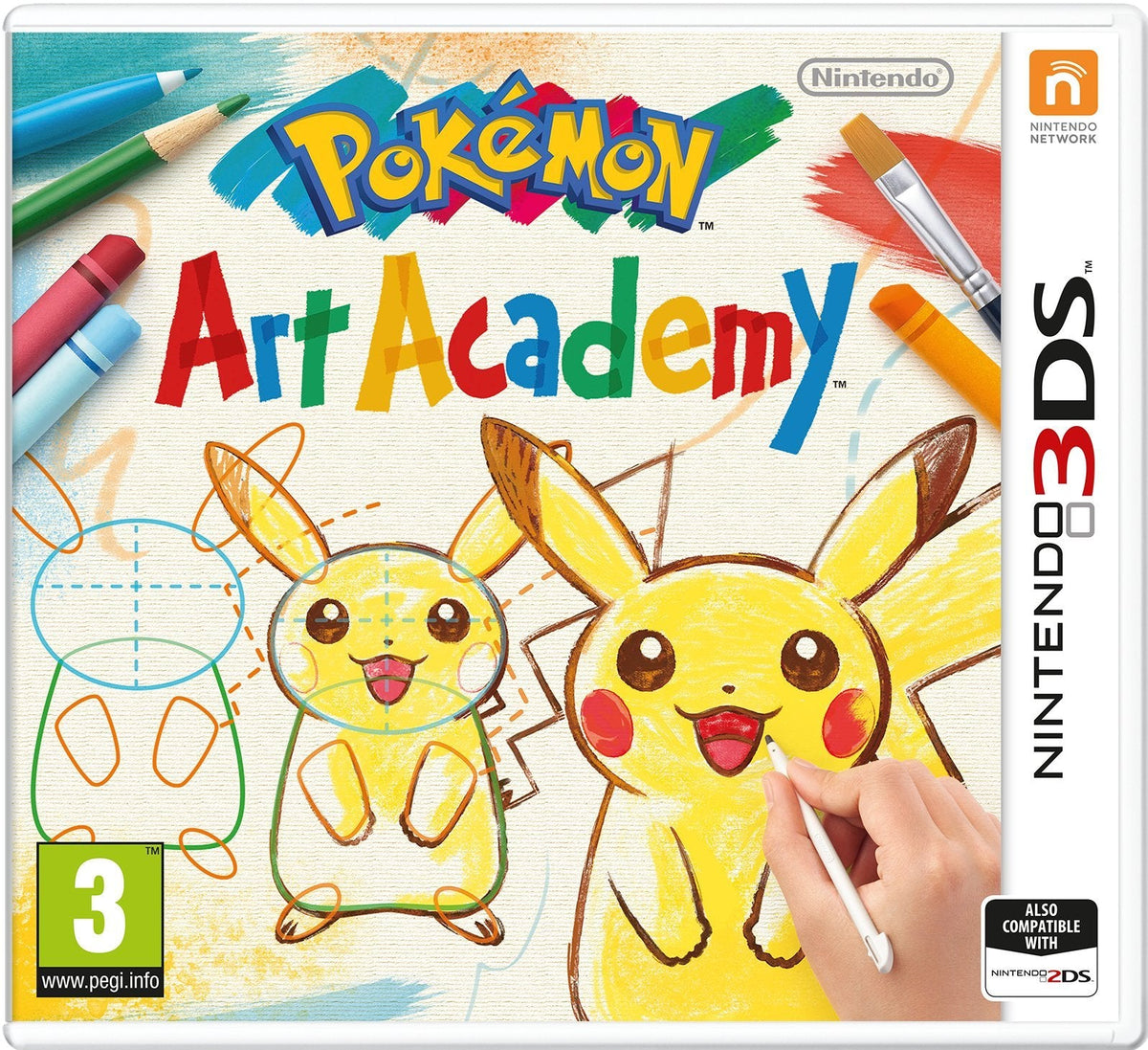 Pokemon Art Academy Nintendo 3DS Sealed Armchair Generals