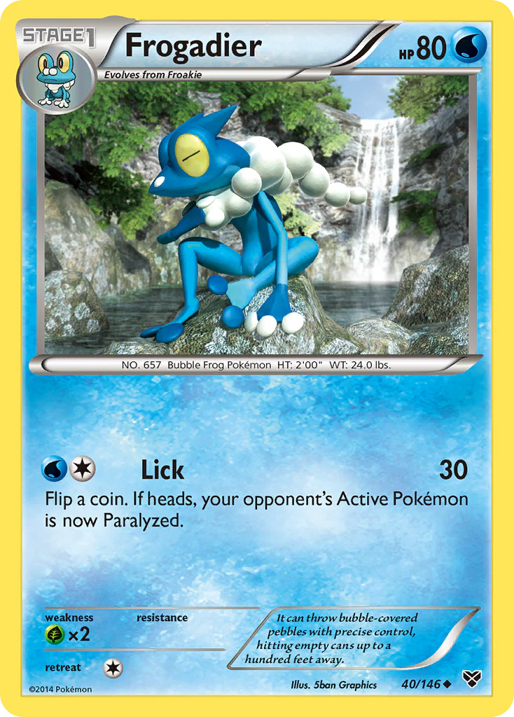 Frogadier (40/146) [XY: Base Set] Magic The Gathering