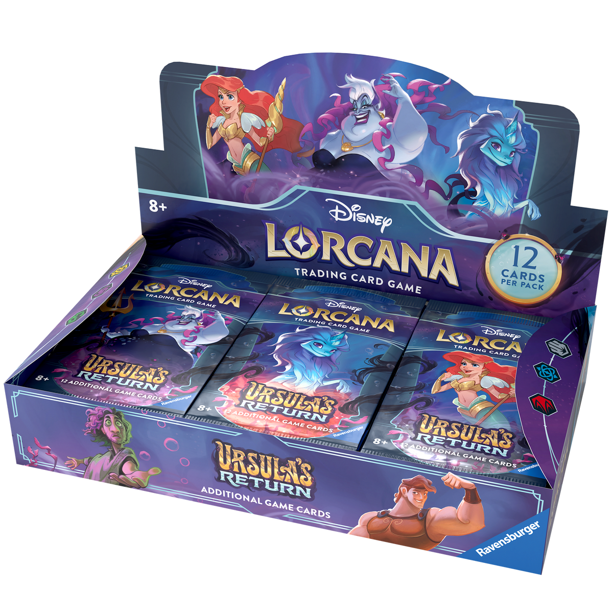 Disney Lorcana TCG - Booster Box - Set 4: Ursula's Return Disney