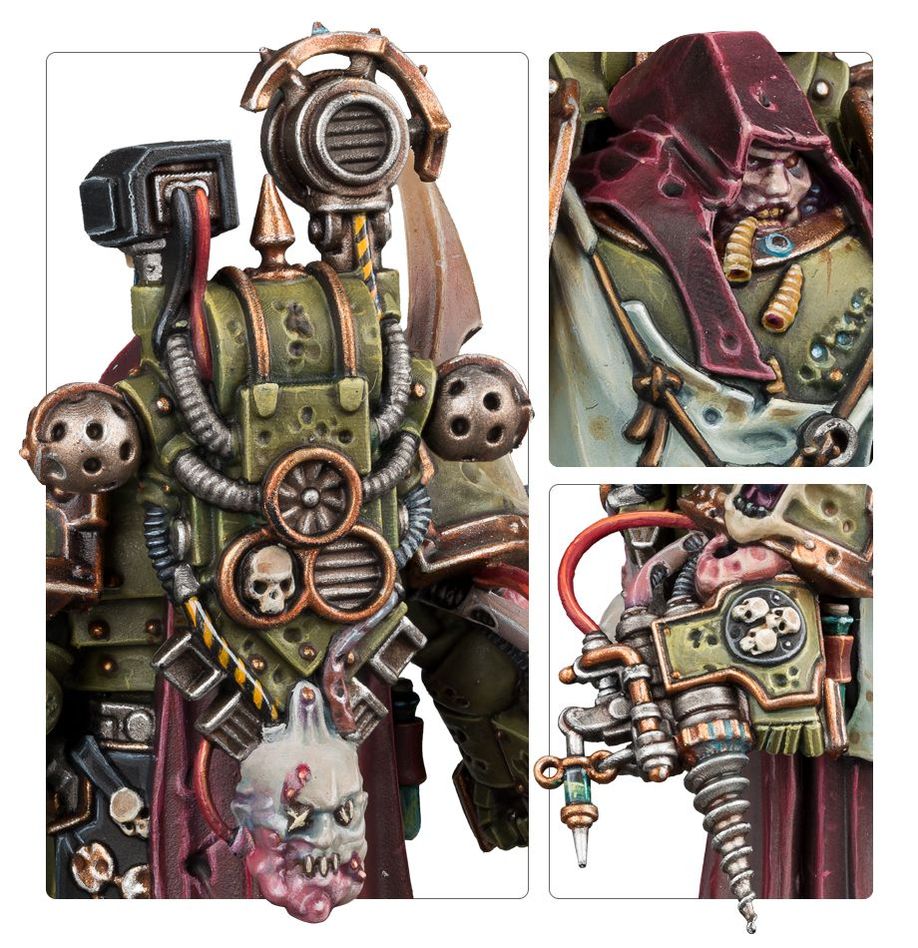 Warhammer 40k: DEATH GUARD: NAUSEOUS ROTBONE