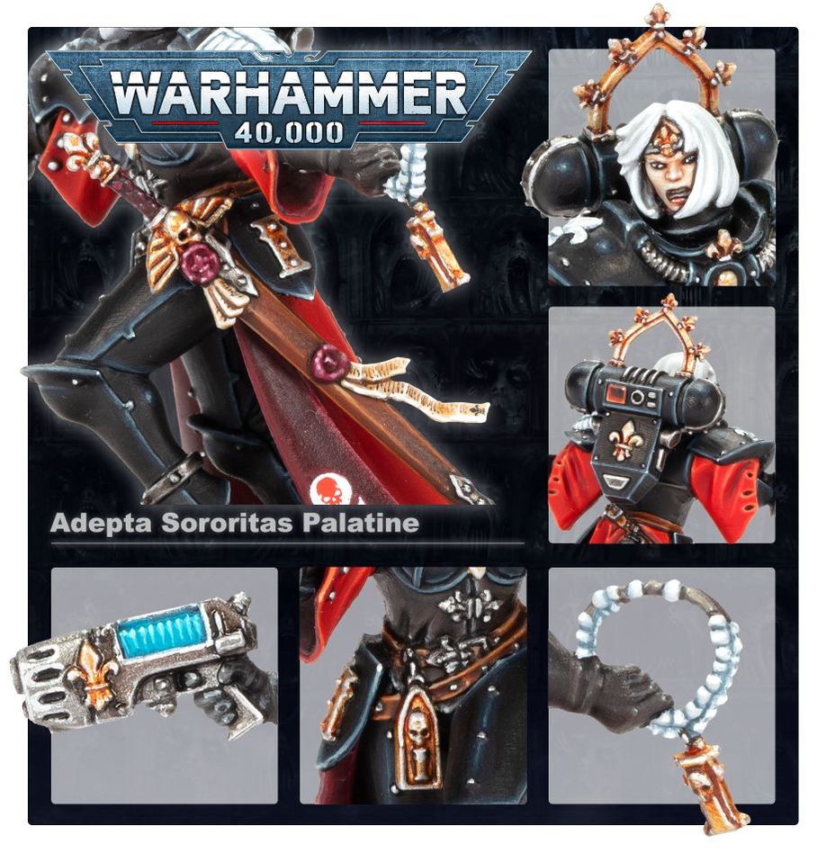 Warhammer 40K: ADEPTA SORORITAS: PALATINE