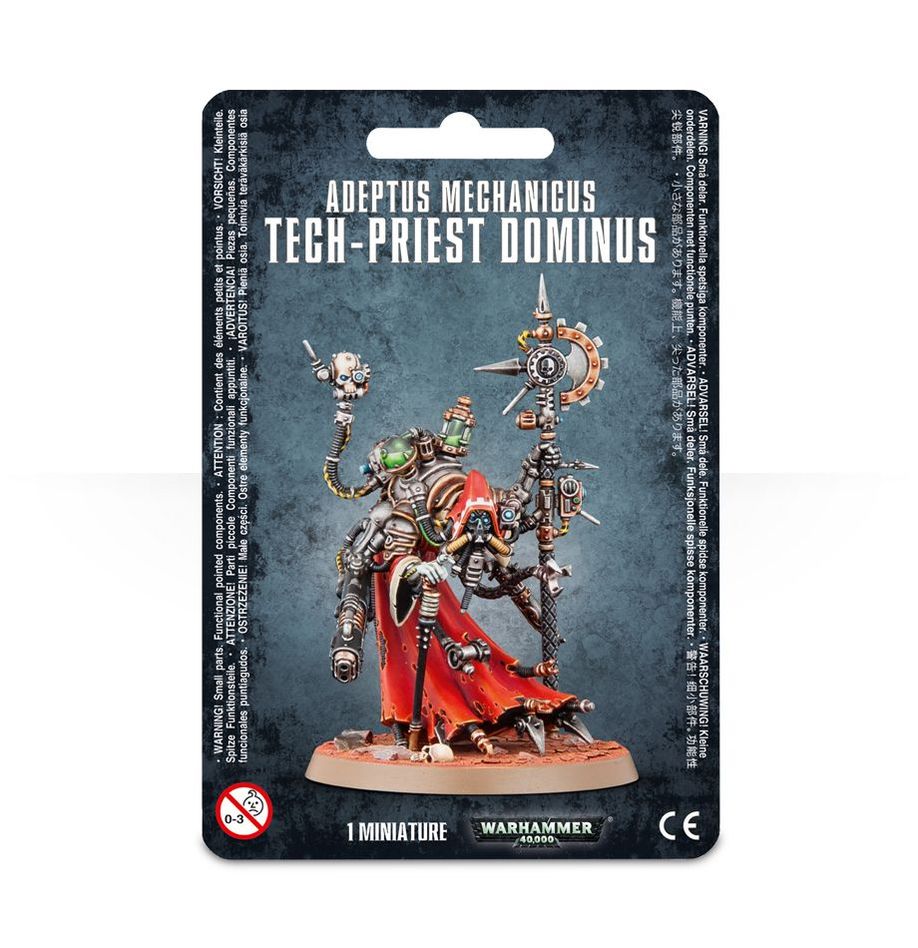 Warhammer 40K:  ADEPTUS MECHANICUS TECH-PRIEST DOMINUS