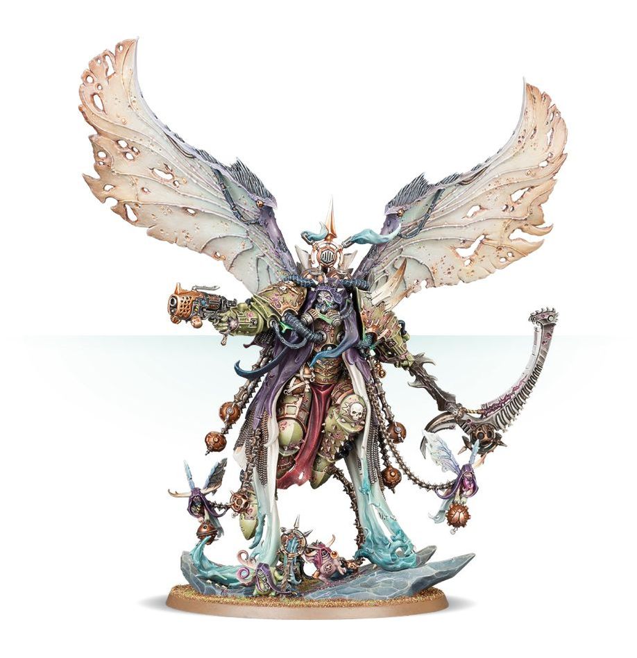 Warhammer 40k: DEATH GUARD: MORTARION: DAEMON PRIMARCH OF NURGLE