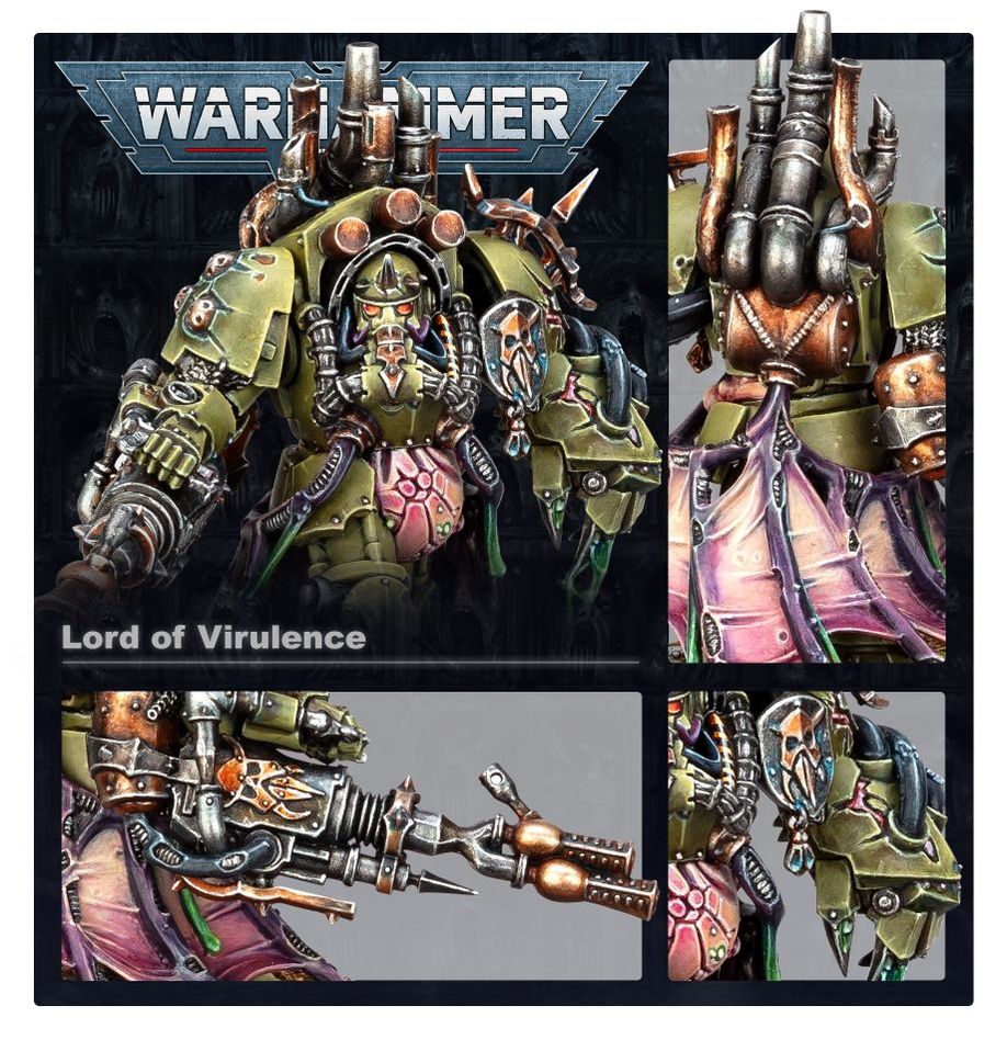 Warhammer 40k: DEATH GUARD LORD OF VIRULENCE