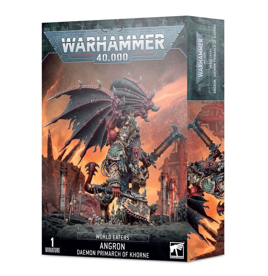 Warhammer 40k: WORLD EATERS: ANGRON DAEMON PRIMARCH OF KHORNE