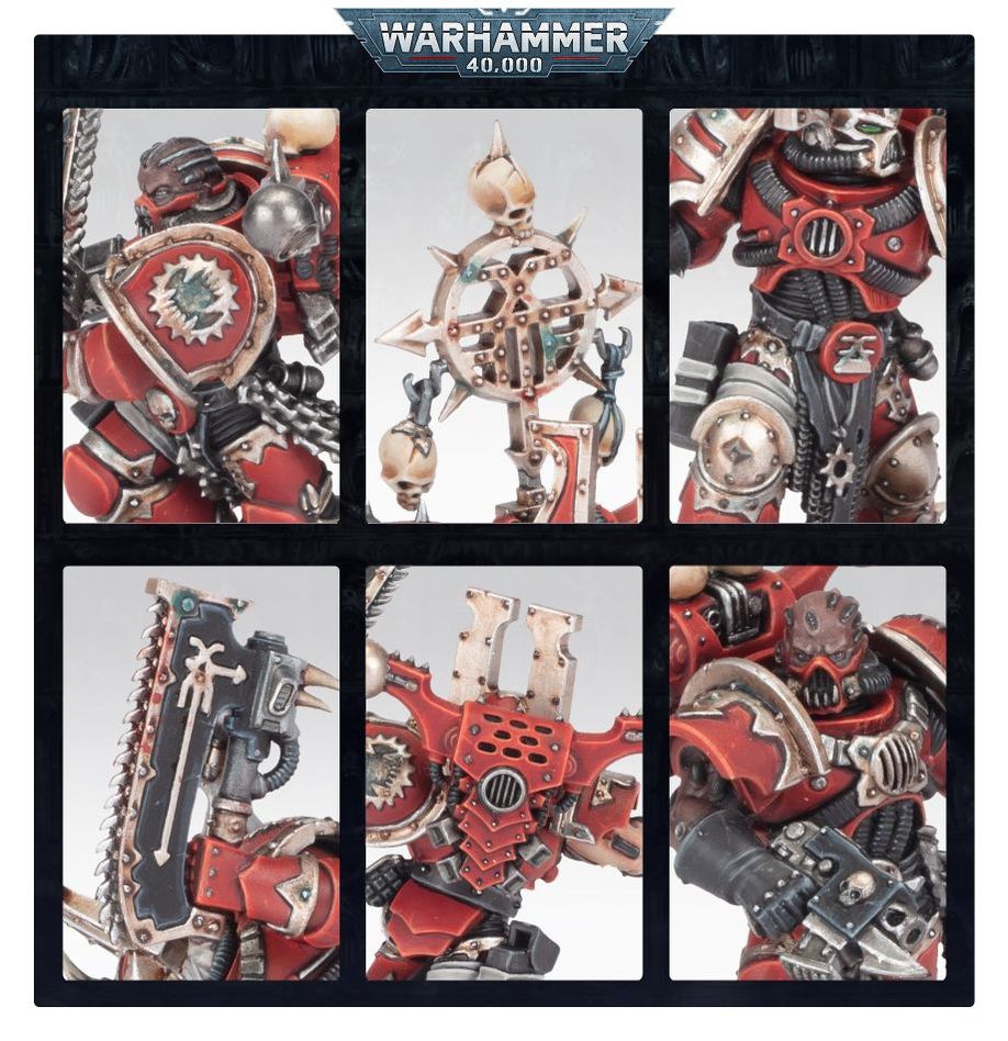 Warhammer 40K: WORLD EATERS: KHORNE BERSERKERS Games Workshop