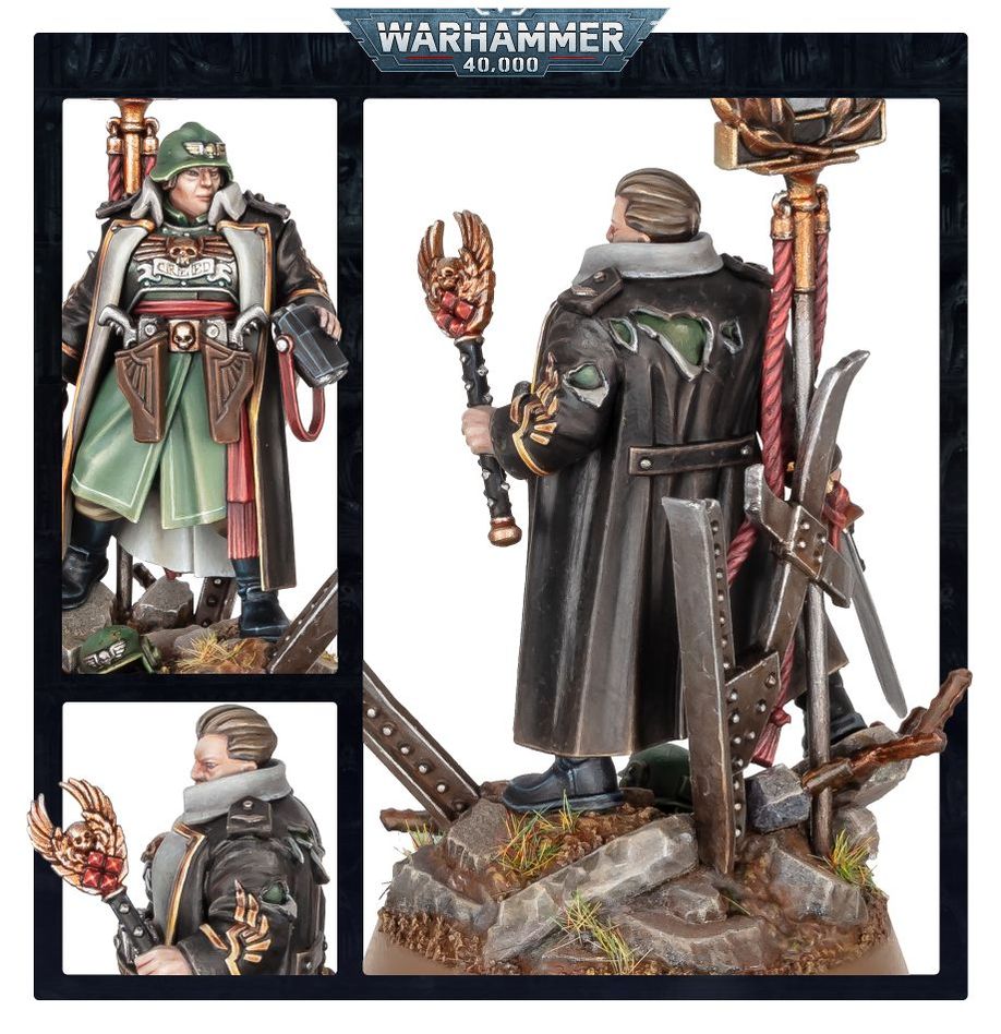 Warhammer 40k: ASTRA MILITARUM: LORD CASTELLAN URSULA CREED