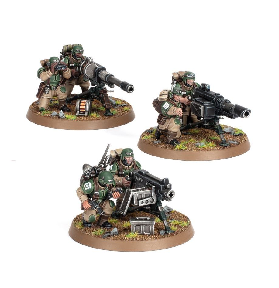 Warhammer 40k: ASTRA MILITARUM: CADIAN HEAVY WEAPONS SQUAD