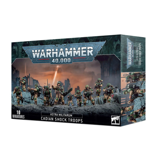 Warhammer 40K: ASTRA MILITARUM: CADIAN SHOCK TROOPS Games Workshop