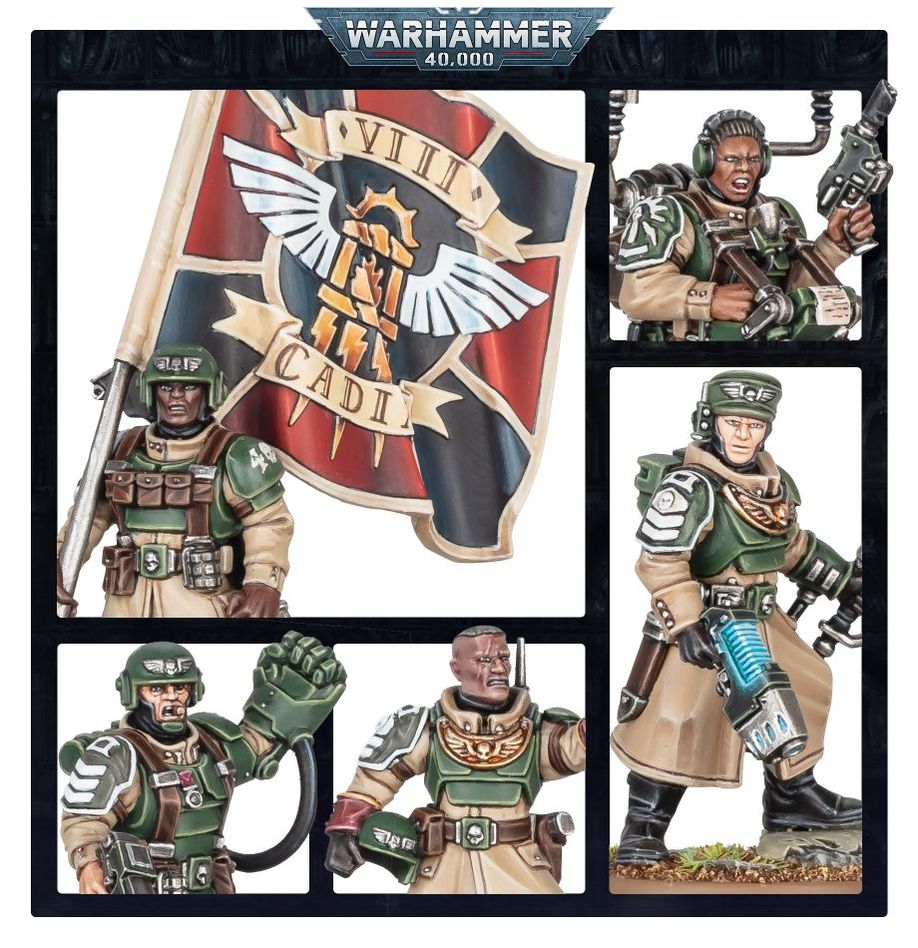 Warhammer 40k: ASTRA MILITARUM: CADIAN COMMAND SQUAD