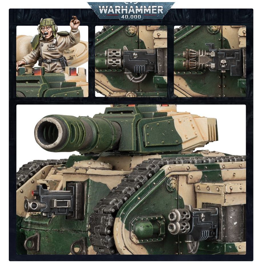 Warhammer 40K: ASTRA MILITARUM LEMAN RUSS BATTLE TANK Games Workshop