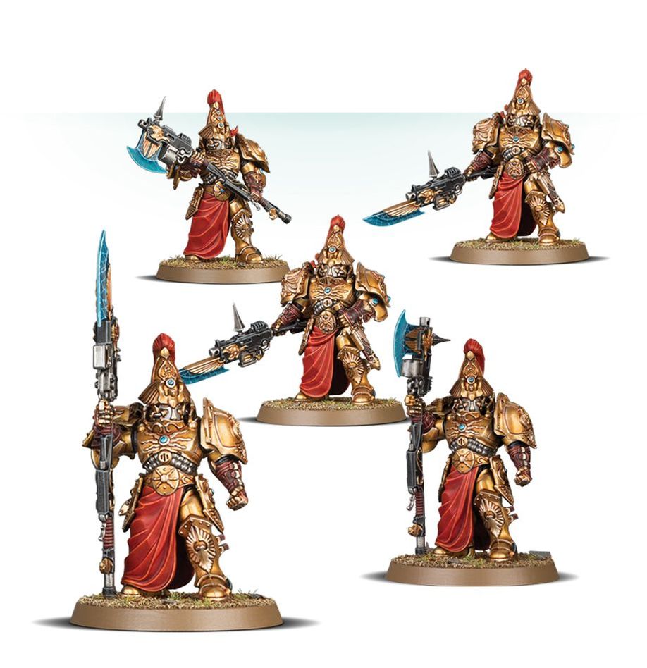 Warhammer 40K: ADEPTUS CUSTODES: CUSTODIAN WARDENS Armchair Generals