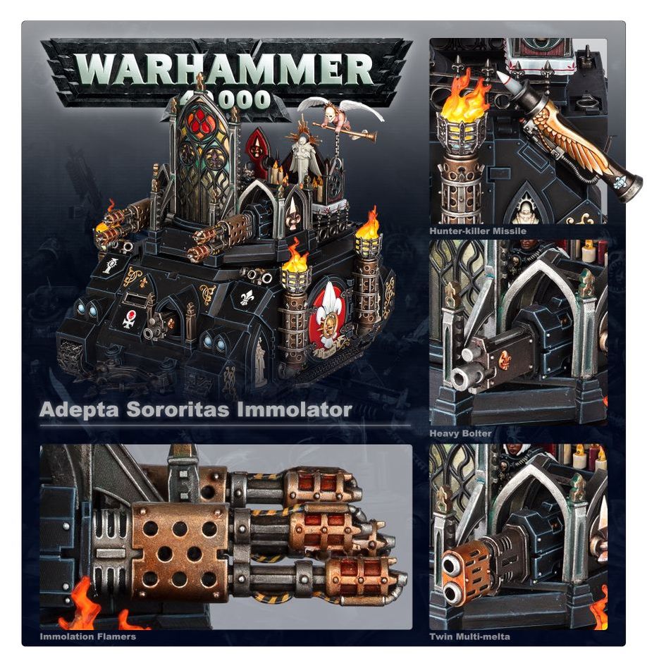 Warhammer 40K: ADEPTA SORORITAS: IMMOLATOR