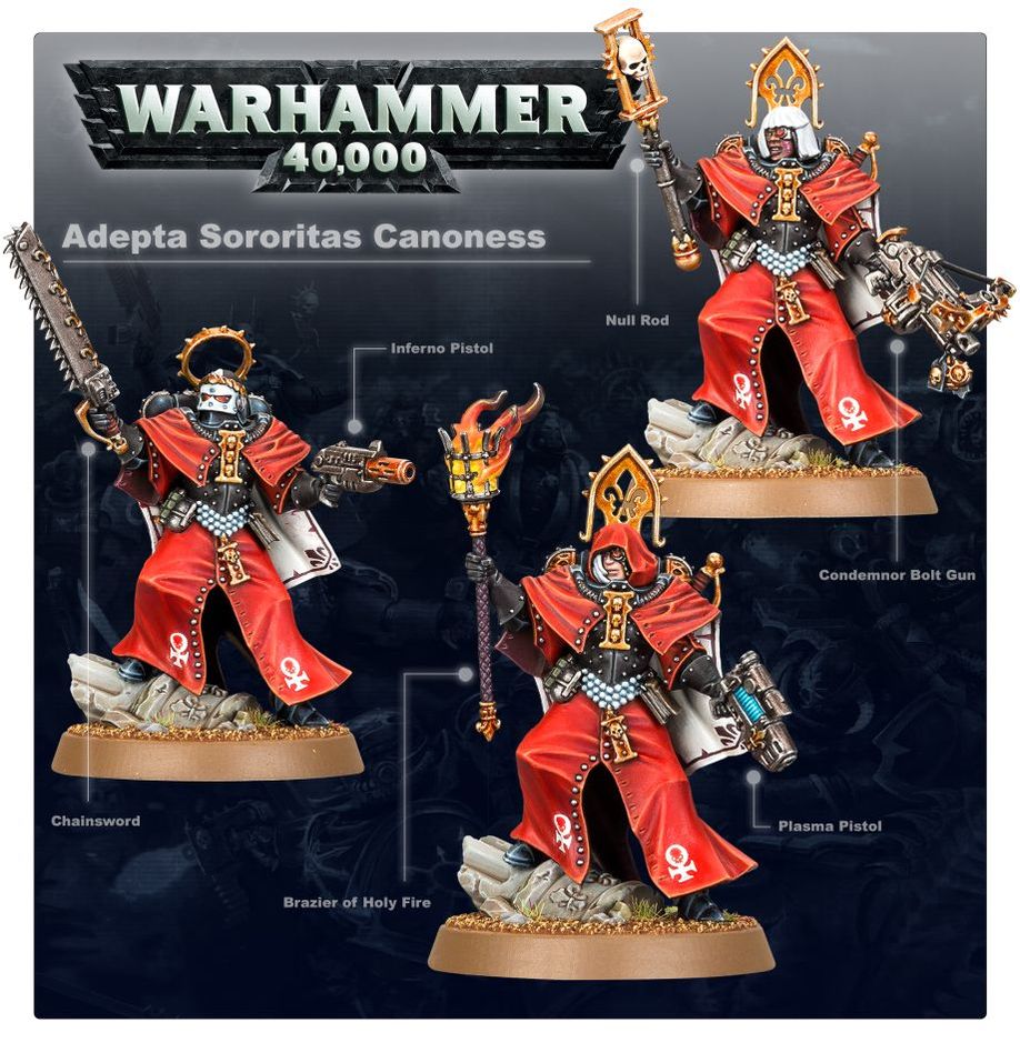 Warhammer 40K: ADEPTA SORORITAS: CANONESS