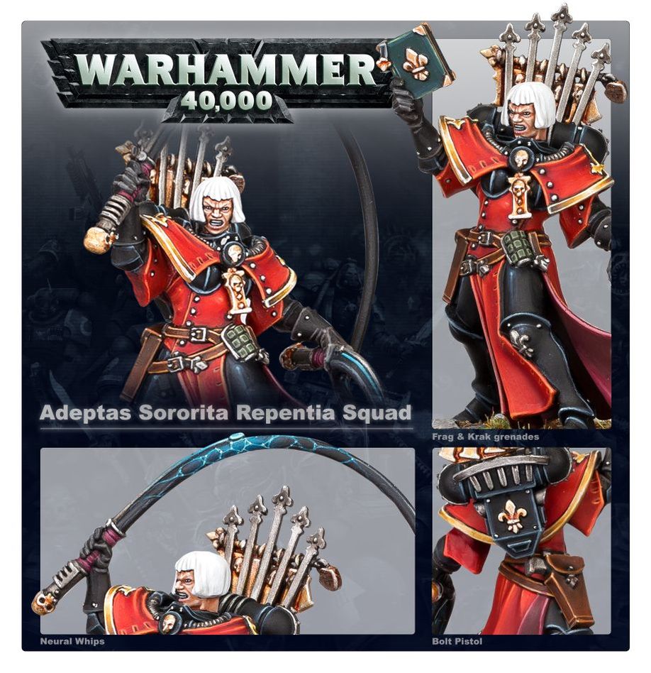 Warhammer 40K: ADEPTA SORORITAS: REPENTIA SQUAD