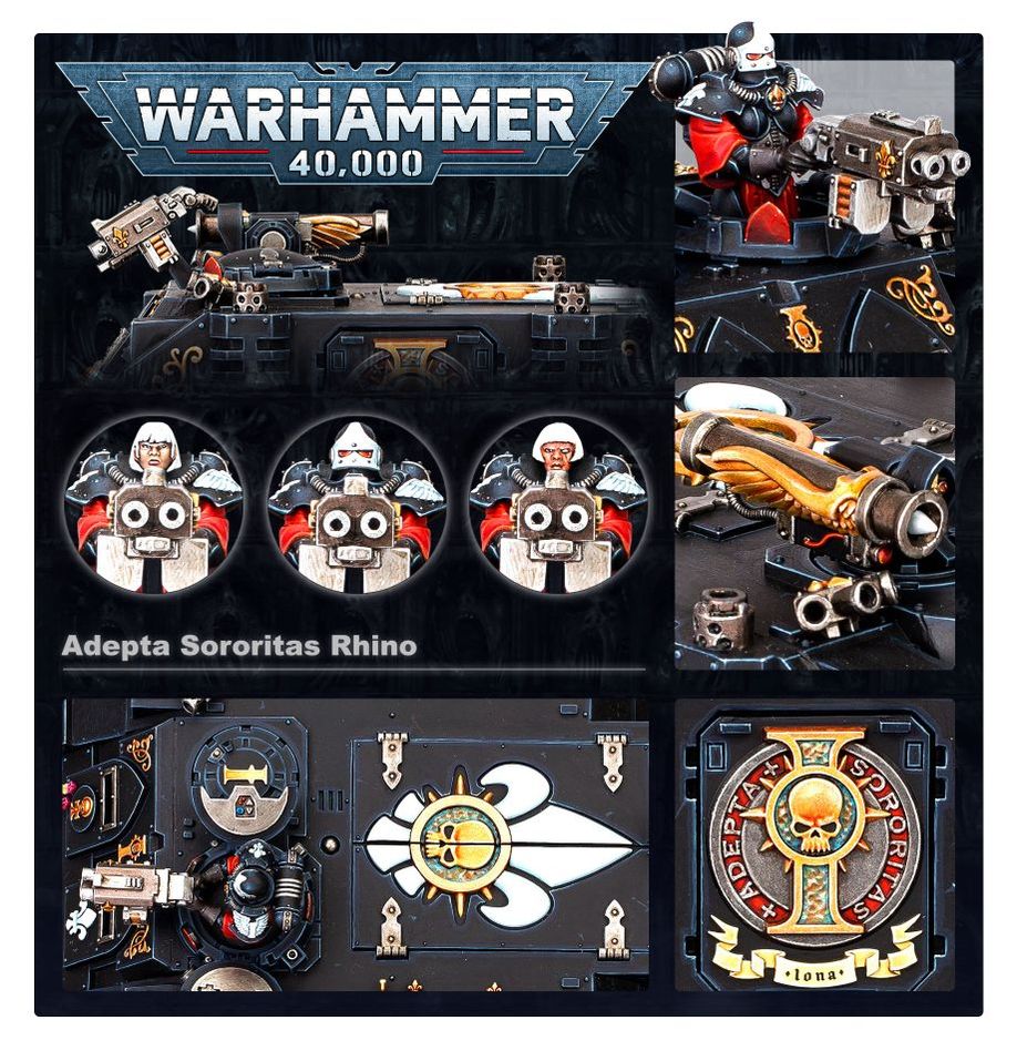 Warhammer 40K: ADEPTA SORORITAS: RHINO