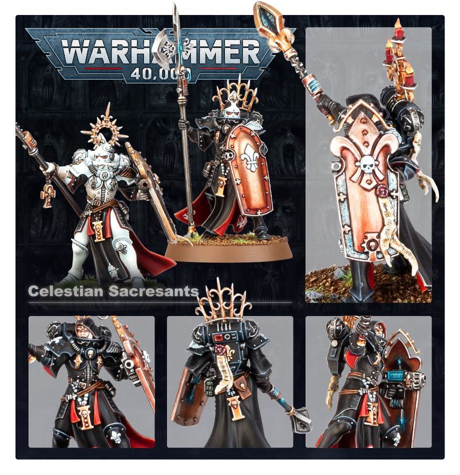 Warhammer 40K:ADEPTA SORORITAS CELESTIAN SACRESANTS