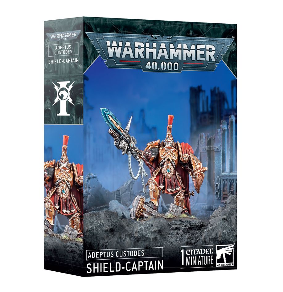 Warhammer 40K: ADEPTUS CUSTODES: SHIELD CAPTAIN