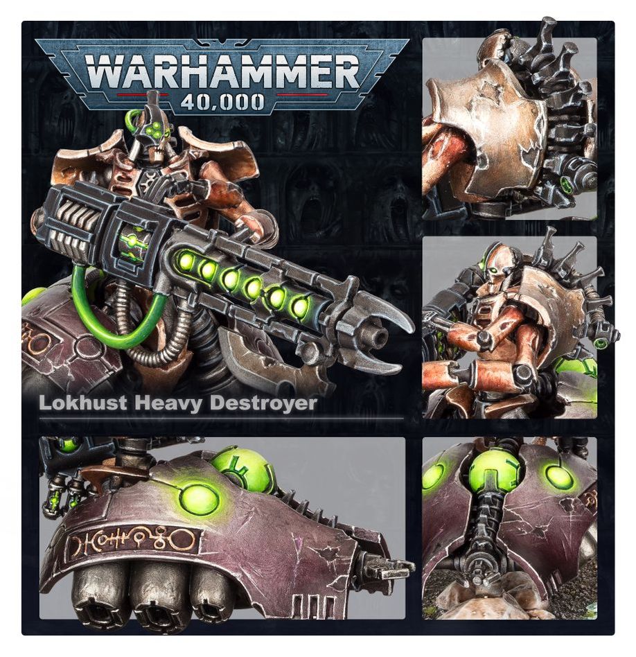 Warhammer 40K: NECRONS LOKHUSTS HEAVY DESTROYER Games Workshop