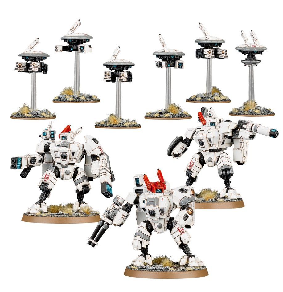 WARHAMMER 40K: T'AU EMPIRE: CRISIS BATTLESUITS Games Workshop