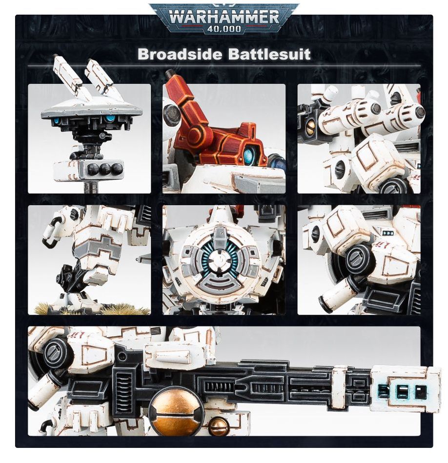 Warhammer 40K: T’AU EMPIRE: BROADSIDE BATTLESUIT Games Workshop