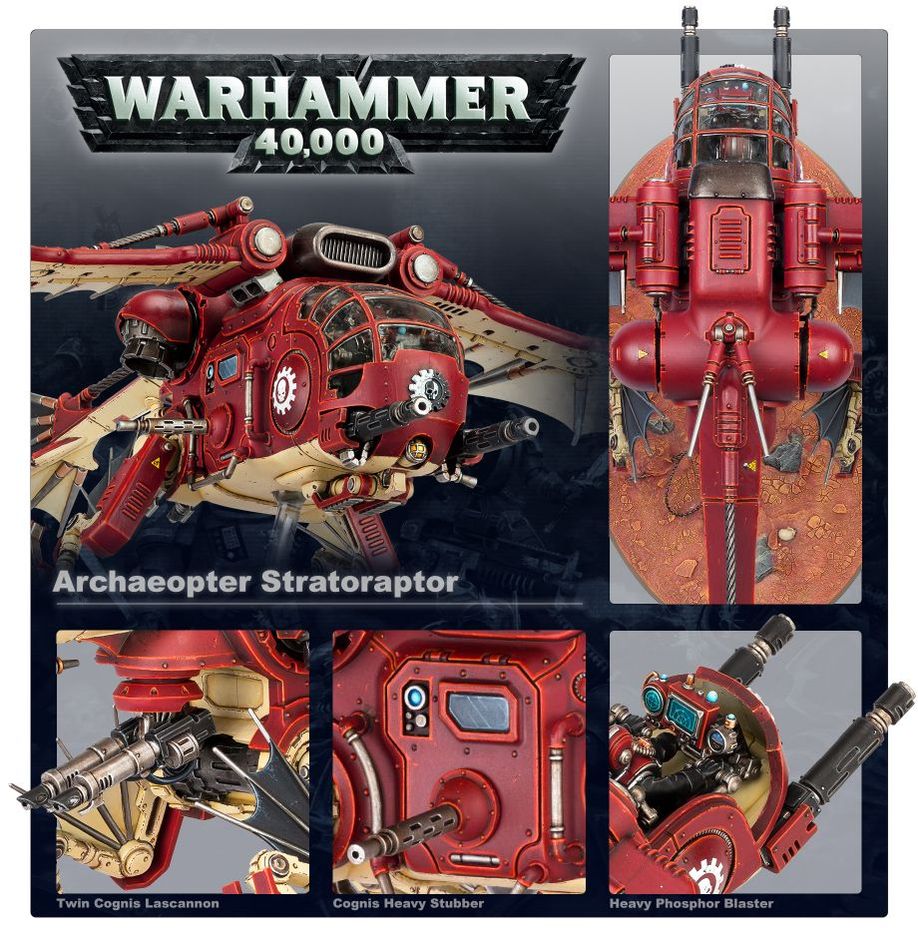 Warhammer 40K: ADEPTUS MECHANICUS: ARCHAEOPTER