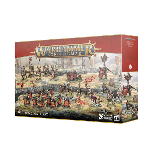 AGE OF SIGMAR BATTLEFORCE: CITIES OF SIGMAR: FOUNDING FORAY Games Workshop