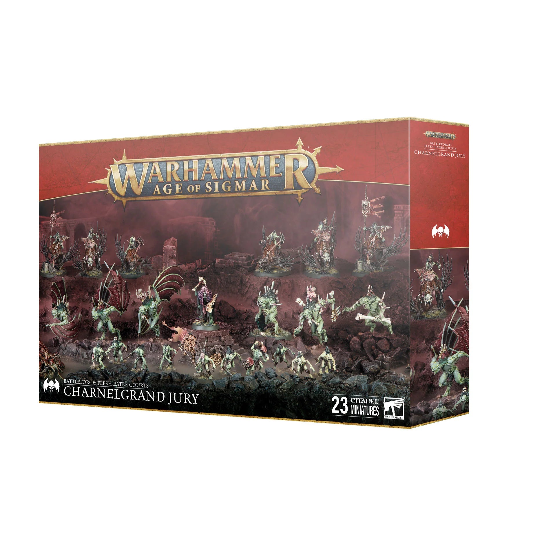 AGE OF SIGMAR BATTLEFORCE: FLESH-EATER COURTS: CHARNELGRAND JURY Games Workshop