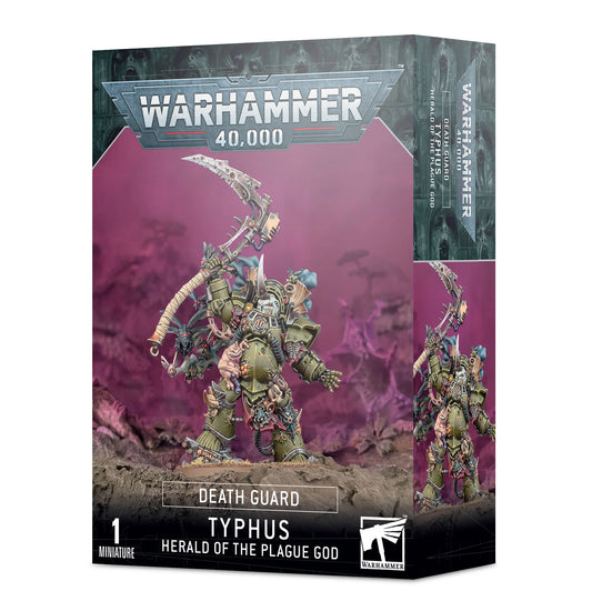 Warhammer 40k: DEATH GUARD: TYPHUS HERALD OF THE PLAGUE GOD