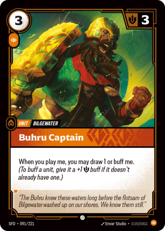 Buhru Captain - Spiritforged (SFD) Armchair Generals